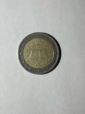 2€ Euro 2007 like new, 50th Anniversary of the Treaty of Rome