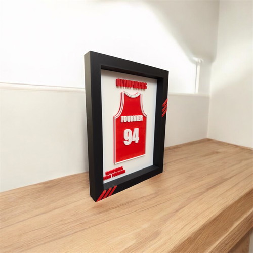 Decorative frame Evan Fournier new, Olympiacos 20cm
