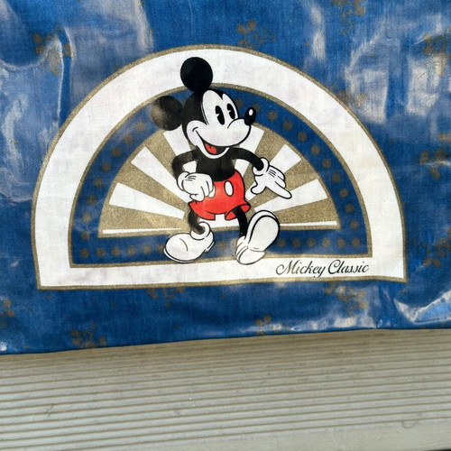 Disney Mickey Mouse Classic vintage shopping bag, blue