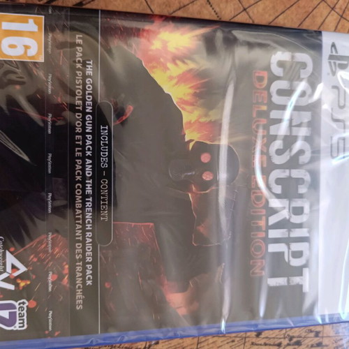 Conscript Deluxe Edition PS5 new