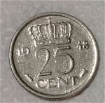 νόμισμα Ολλανδίας του 1948 Νο127