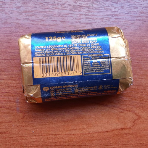 Collectible Cleopatra soap bar used, 1980s, sealed packaging