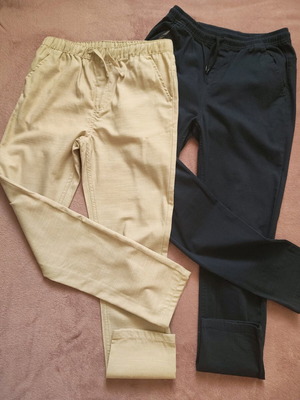 Summer pants like new, pack of 2, ages 12-14, 160-164 cm