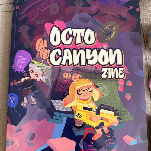 Octo Canyon Splatoon zine new, rare set from 2021