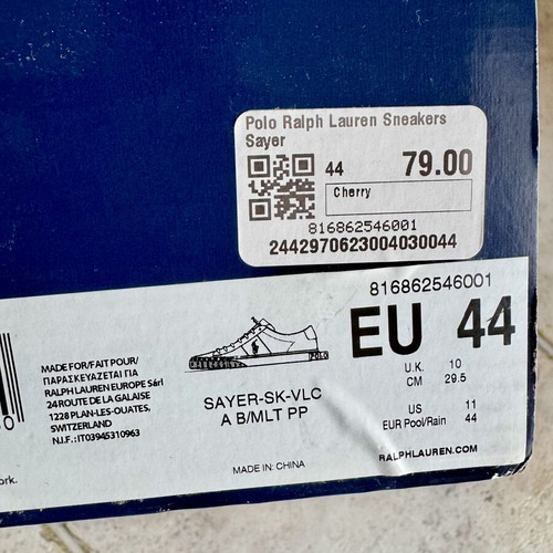 Polo Ralph Lauren Sneakers like new, pink, size 44