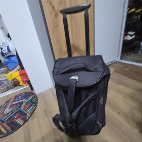 Samsonite wheeled bag used, 50/32/43 cm, gray