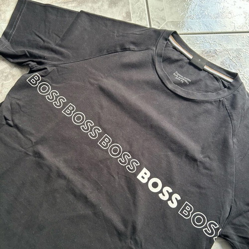Boss short-sleeve shirt like new, black size M