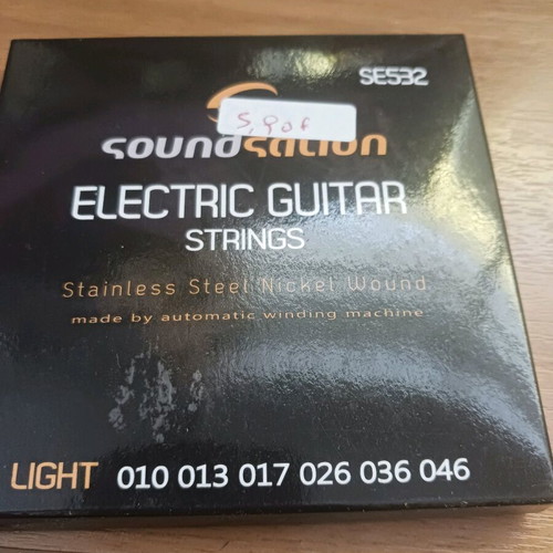 Soundsation Electric Guitar Strings Light SE 532 new