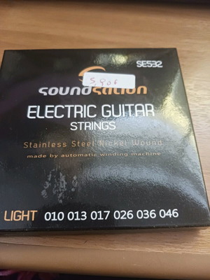 Soundsation Χορδές Ηλ Κιθάρας Light SE 532 Καινούργιο