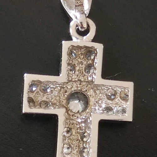 White gold necklace 14 carat 585 new, without chain