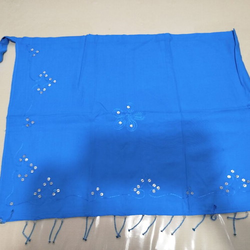 Blue pareo with sequins like new