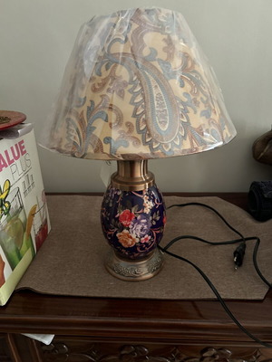 Vintage table lamp new