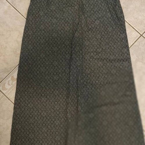 Strapless dress Greek origin, like new, cotton, dark gray pattern