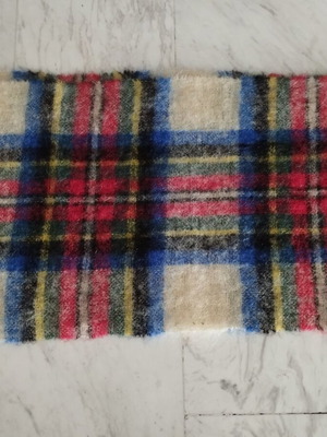 Αυθεντικό σκωτσέζικο κασκόλ Mohair & Wool St Michael μεταχειρισμένο