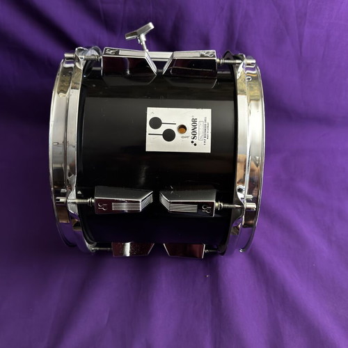 Sonor Phonic Rack Tom 10" x 8" used, gloss black finish