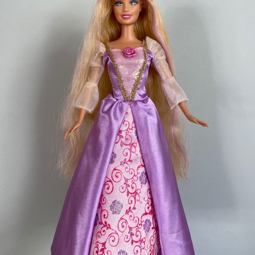 Mattel Barbie Cut & Style Rapunzel doll 2008/2009 used