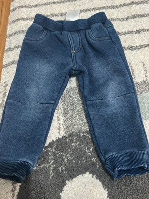 Jeans soft with lining for 12 months used