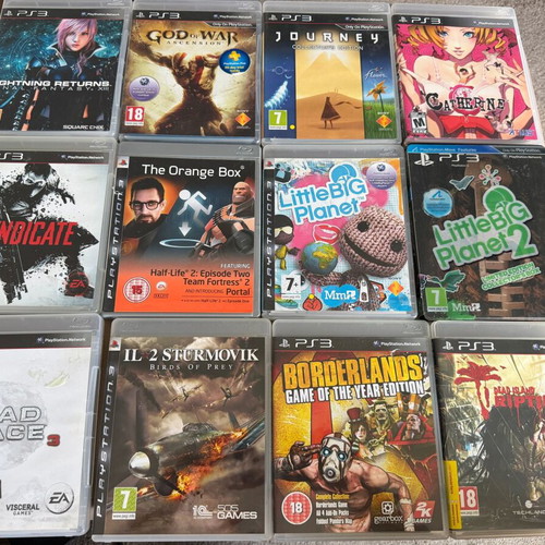Large Lot of 68 Video Games for Nintendo Switch, PS Vita, PS3 and Xbox New