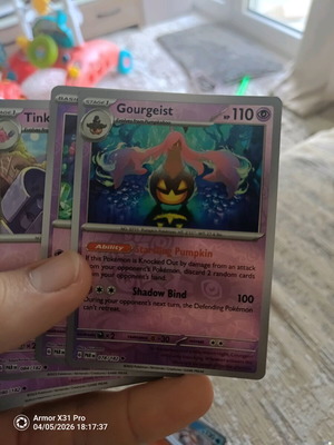 Pokemon Gourgeist (PAR 078) like new Paradox Rift Holo