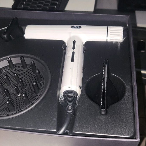 JRL Forte Pro hairdryer new, 2150 Watt, 2 nozzles and diffuser