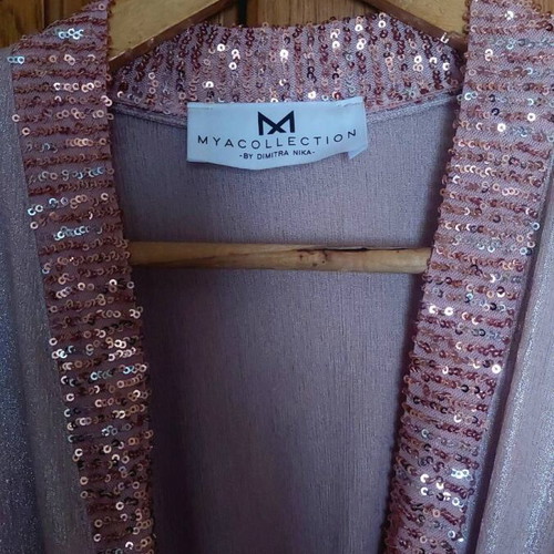 Dusty Pink Kimono Dress from Mya Collection by Dimitra Nika like new, size M/L