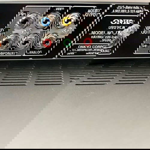ONKYO ενισχυτής SR 506 & DVD SP 305