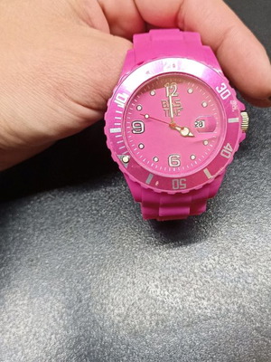 BKS time watch new, women's, pink