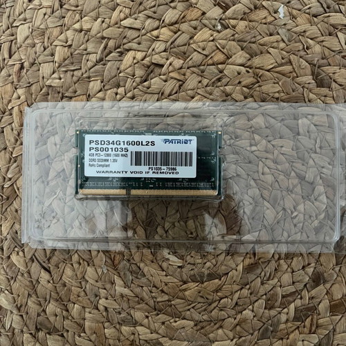 Ram DDR3 Patriot PSD34G1600 new