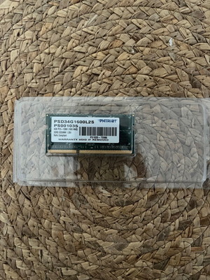 Ram DDR3 Patriot PSD34G1600 new