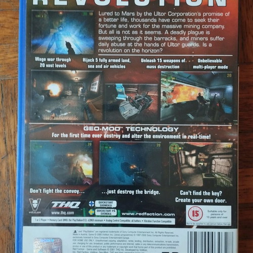 Red Faction PlayStation 2 used