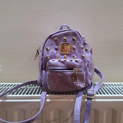 Purple backpack bag like new