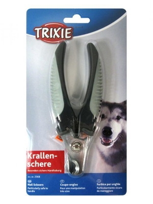 Trixie dog nail clipper with stop and safety lock 16cm