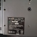Τηλεόραση Sony KLV-27HR3 σαν καινούργιο με αποκωδικοποιητή και βάσεις