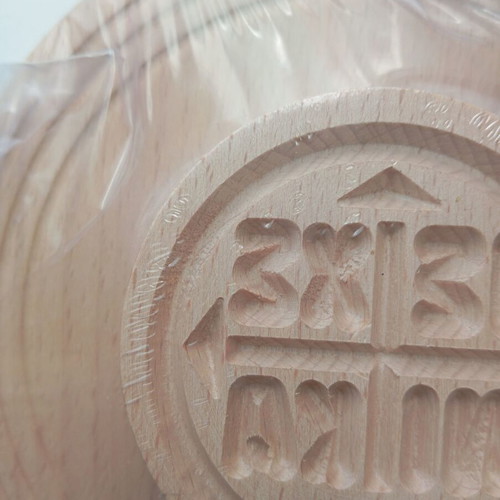 Wooden prosphora stamp new 16cm diameter