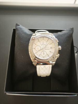 Seiko Sportura Chronograph SNDZ83P1 with Diamond Bezel and Sapphire