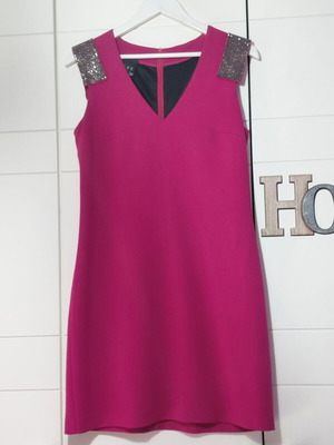 Mini dress Access magenta like new, size M