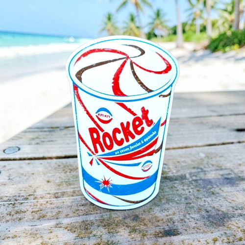 Rocket sticker new
