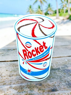 Rocket sticker new