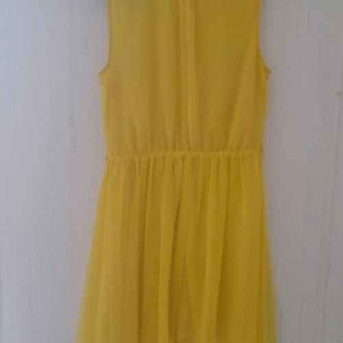 Summer dress yellow, used, size M
