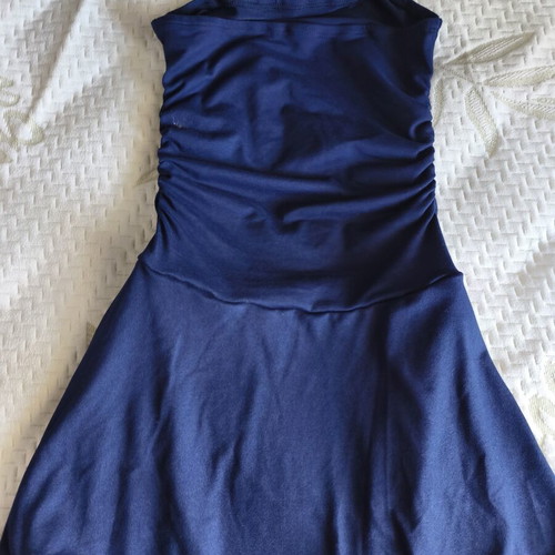 Shein blue strapless dress like new