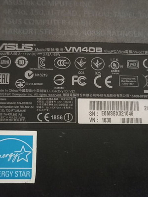 asus vivopc vm40b
