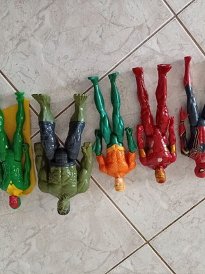 Marvel and Spiderman figures like new