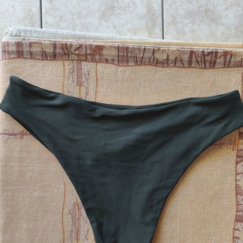Women's Brazilian bikini bottom green small new