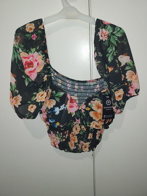 Blouse new, black, size XS