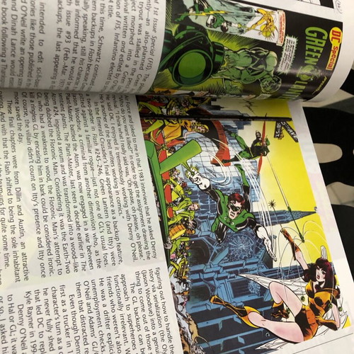 Back Issue Magazine 64 new, Green Arrow, Lantern, Black Canary, Manhunter
