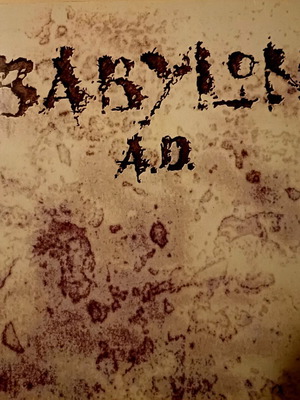 Babylon A.D. LP метал употребяван с малък белег