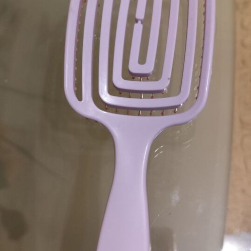 Hair comb purple new detangling