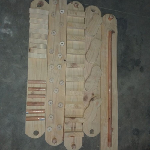 Wooden sensory walkway handmade set of 5 pieces new