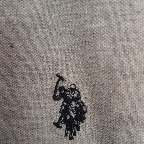 U.S. Polo Assn. men's shirt gray XL like new