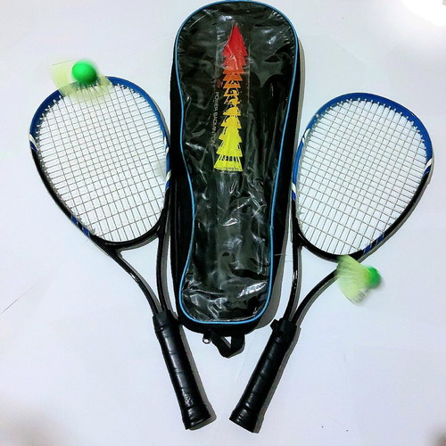 Rackets new with free shuttlecock pack